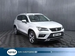 Silver Used 2017 Seat Ateca Ecomotive SUV | £9,495 (Fair price)