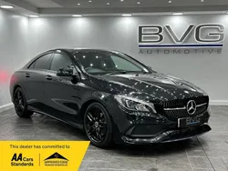 Black Used 2017 Mercedes CLA220 AMG line Sedan | £11,994 (Good price)