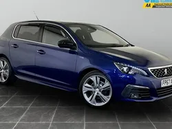 Blue Used 2017 Peugeot 308 GT-line Hatchback | £7,995 (Fair price)