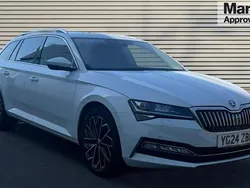 White Used 2024 Skoda Superb LAURIN & KLEMENT Estate | £31,450 (Expensive)