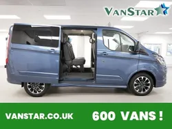 Blue Used 2021 Ford Transit Custom Sport Estate | £24,689 (Good price)