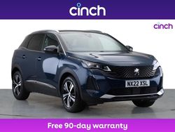Blue Used 2022 Peugeot 3008 GTi SUV | £16,199 (Fair price)