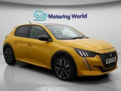 Yellow Used 2022 Peugeot 208 GT Hatchback | £10,900 (Fair price)