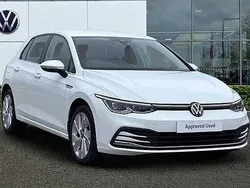 Pure white Used 2022 VW Golf VIII Style Hatchback | £18,495 (Fair price)