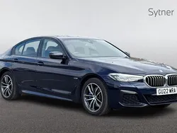 Blue Used 2022 BMW 530e M Sport | £24,000 (Good price)