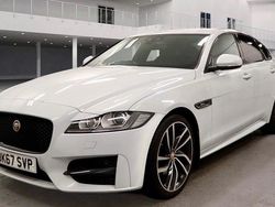 White Used 2017 Jaguar XF R-Sport Sedan | £8,250 (Fair price)