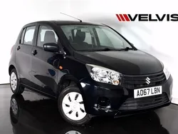 Black Used 2017 Suzuki Celerio Hatchback | £5,742 (Fair price)