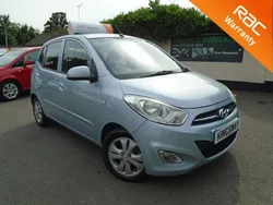 Silver Used 2012 Hyundai i10 Style Hatchback | £4,199 (Fair price)