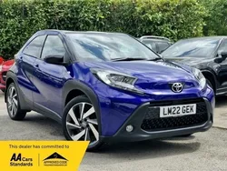 Blue Used 2022 Toyota Aygo Hatchback | £10,995 (Good price)