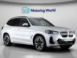 White Used 2022 BMW iX3 M Sport SUV | £23,700 (Good price)
