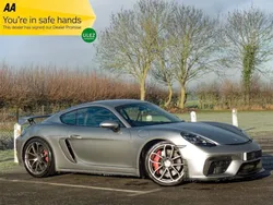 Silver Used 2023 Porsche Cayman GT4 Coupe | £79,995 (Fair price)