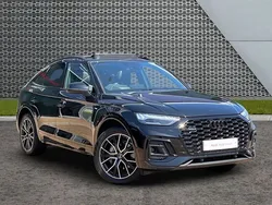 Black Used 2024 Audi Q5 Sportback Black Edition SUV | £45,499 (A bit pricey)