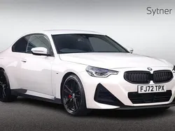 White Used 2022 BMW 220 M Sport Coupe | £31,000 (A bit pricey)