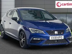 Blue Used 2018 Cupra Leon Hatchback | £19,399 (A bit pricey)