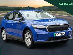 Blue Used 2022 Skoda Enyaq iV ecoSuite SUV | £18,495 (Good price)