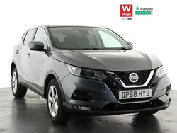 Grey Used 2018 Nissan Qashqai Acenta Premium SUV | £12,399 (Fair price)