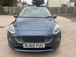 Blue Used 2018 Ford Fiesta Zetec Hatchback | £7,199 (Fair price)
