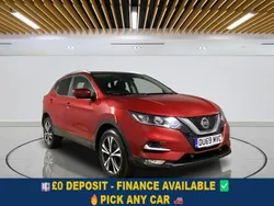 Red Used 2019 Nissan Qashqai N-Connecta SUV | £9,549 (Fair price)
