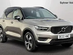 Pebble grey Used 2022 Volvo XC40 R-Design SUV | £24,750 (Fair price)