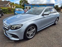 Silver Used 2017 Mercedes E220 AMG Line Premium Sedan | £14,995 (Fair price)