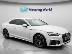 White Used 2020 Audi A5 S-Line Coupe | £20,600 (Fair price)
