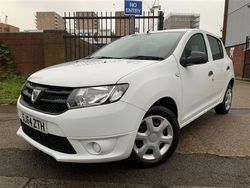 White Used 2014 Dacia Sandero Ambiance Hatchback | £4,495 (Fair price)