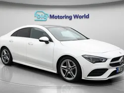 White Used 2020 Mercedes CLA180 AMG line Sedan | £23,000 (Fair price)