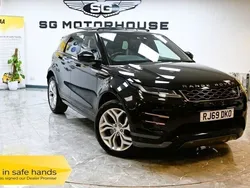 Black Used 2020 Land Rover Range Rover evoque R-Dynamic SUV | £20,895 (Expensive)