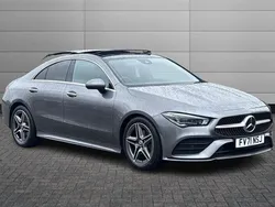 Mountain grey Used 2022 Mercedes CLA180 AMG Line Premium Plus Sedan | £24,746 (Fair price)