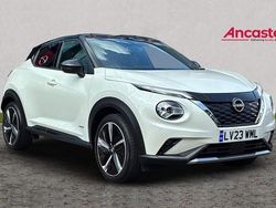 White Used 2023 Nissan Juke Tekna+ SUV | £19,975 (Fair price)