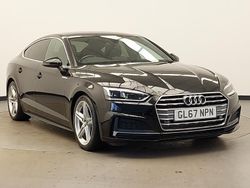 Black Used 2017 Audi A5 S-Line Hatchback | £18,498