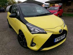 Yellow Used 2018 Toyota Yaris Edition Hatchback | £10,000 (Fair price)
