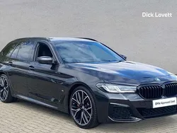 Grey Used 2022 BMW 520 M Sport Estate | £28,999 (Fair price)