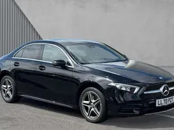 Black Used 2020 Mercedes A250 AMG line Sedan | £17,832 (Good price)