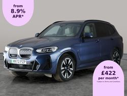 Blue Used 2022 BMW iX3 M Sport SUV | £27,584 (Fair price)