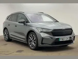 Graphite grey metallic Used 2023 Skoda Enyaq iV SportlinePlus SUV | £29,500 (Fair price)