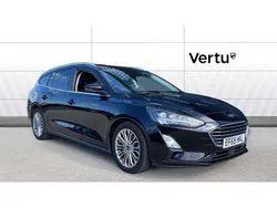 Black Used 2019 Ford Focus Titanium X Estate | £12,493 (Fair price)