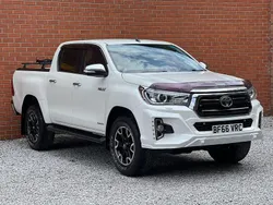 White Used 2016 Toyota HiLux Pickup | £17,495 (Expensive)