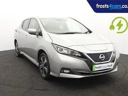 Silver Used 2021 Nissan Leaf Tekna Hatchback | £12,795 (Fair price)