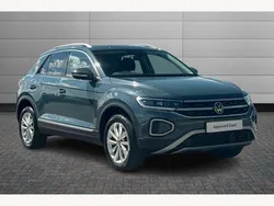 Petrol blue Used 2024 VW T-Roc Style SUV | £26,595 (Fair price)