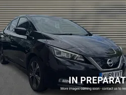 Black Used 2019 Nissan Leaf Tekna Hatchback | £8,328 (Fair price)