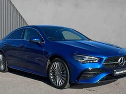 Blue Used 2024 Mercedes CLA250e AMG Line Premium Sedan | £29,780 (A bit pricey)
