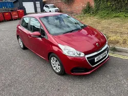 Red Used 2017 Peugeot 208 Access Hatchback | £3,995 (Fair price)