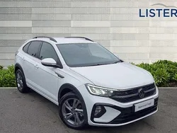 Pure white Used 2024 VW Taigo R-line SUV | £21,990 (Fair price)