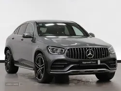 Grey Used 2023 Mercedes GLC43 AMG Premium Plus Coupe | £49,995 (Fair price)
