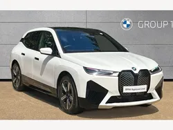 Alpine white Used 2022 BMW iX M Sport SUV | £39,995 (Fair price)