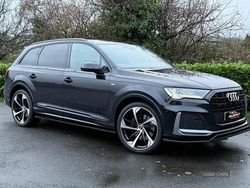 Black Used 2021 Audi Q7 S-Line SUV | £33,995 (A bit pricey)