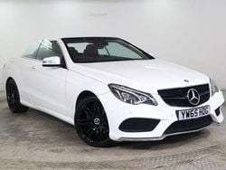 White Used 2015 Mercedes E220 AMG line Cabriolet | £10,975 (Fair price)