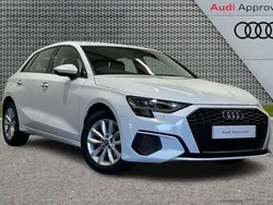 White Used 2020 Audi A3 Hatchback | £15,995 (Fair price)