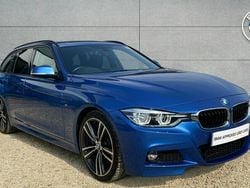 Blue Used 2017 BMW 330 M Sport Estate | £17,444 (Good price)